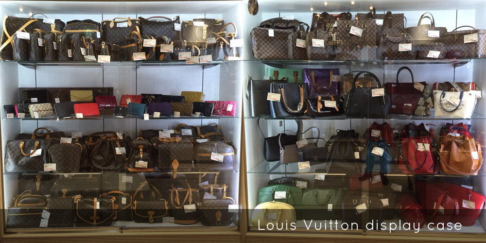 Louis Vuitton display case