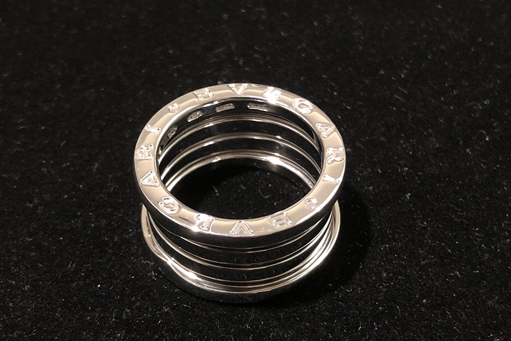 正規 良 ブルガリ B-zeroリング×ブランドロゴ メタルサングラス 茶カーキ BVLGARI - 正規 良 ブルガリ B-zeroリング×ブランドロゴ メタル